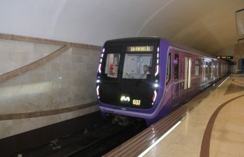 Bakı metrosu gələn ay Həzi Aslanov–Dərnəgül xəttinə 2 yeni qatar buraxacaq