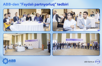 ABB-dən “Faydalı partnyorluq” tədbiri