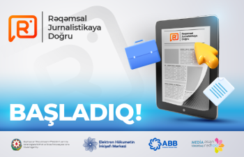 4-cü “Rəqəmsal Jurnalistikaya doğru” proqramına start verilir