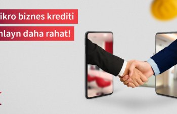 Kapital Bank sahibkar olan fiziki şəxslərə onlayn kredit təklif edir