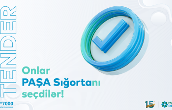 PAŞA Sığorta daha bir tenderin qalibi oldu