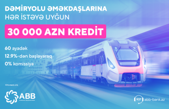 ABB-dən dəmiryolu işçilərinə sərfəli təklif