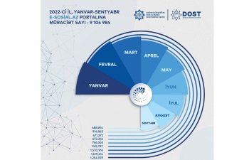 ƏƏSMN-in portalına bu il 9,1 milyondan çox müraciət olub