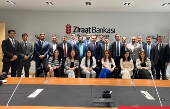 “T.C. Ziraat Bankası” Türkiyədə Azərbaycan bank işçiləri ilə öz təcrübəsini paylaşdı