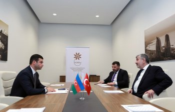 Türkiyənin sənaye və texnologiyalar nazirinin müavini ilə görüş
