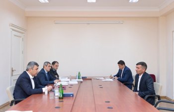 Nazir İnam Kərimov Ağcabədidə vətəndaşları qəbul edib