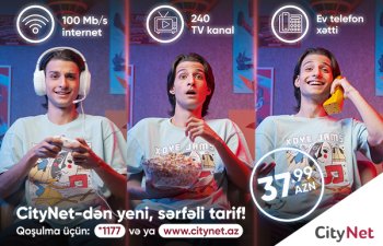 CityNet-in yenilənmiş məhsulları ilə daha sürətli internet