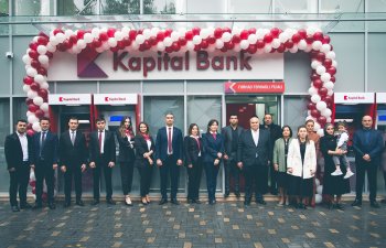 Kapital Bank şəhid əməkdaşının adını daşıyan filialının açılışını etdi