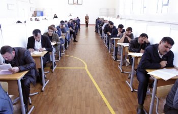 Direktor vəzifəsinə işə qəbul müsabiqəsinin test imtahanı mərhələsi keçirilib