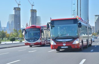 Bakıda 166 avtobusun hərəkət intervalında gecikmələr var