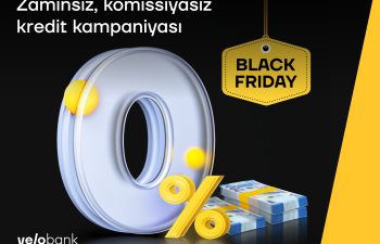 Yelo Bank-dan komissiyasız “Black Friday” kredit kampaniyası