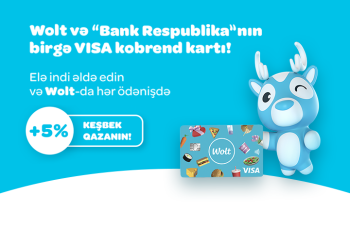 Bank Respublika iki qlobal brendlə birgə yeni kart buraxdı