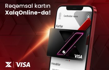 Qarşılayın: Xalq Bankın  yeni rəqəmsal  məhsulu -  Digital Card