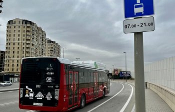 Bakıda 7A saylı marşrut xətti üzrə avtobus zolağının tətbiqinə başlanılıb