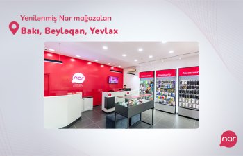 “Nar” mağazalarını yeniləməyə davam edir