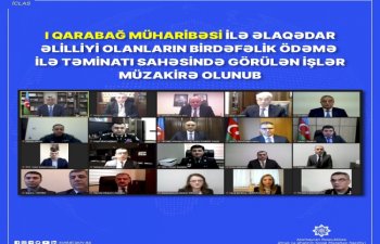 16,7 minədək I Qarabağ müharibəsi əlilinə birdəfəlik ödəmə verilib