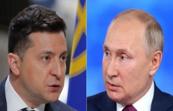 Zelenski Putinin atəşkəs təklifini rədd edib