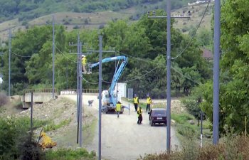 “Azərişıq” ASC Kəlbəcərdə yenidənqurma işlərini davam etdirir