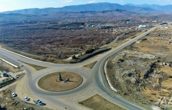 Füzuli-Hadrut avtomobil yolunun tikintisi yekunlaşır - FOTO