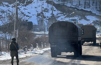 Sülhməramlıların daha 5 avtomobilinin aksiya ərazisindən keçidinə şərait yaradılıb - FOTO