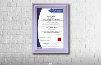 Tərəvəzçilik Elmi-Tədqiqat İnstitutu ISO 9001:2015 standartı sertifikatına layiq görülüb