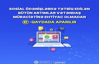 1,8 milyona yaxın şəxsin sosial ödənişlərində artımlar avtomatik şəkildə tətbiq olunub