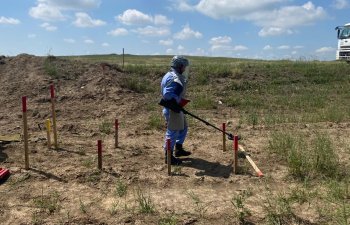 Azad edilən ərazilərdə daha 467 hektar sahə minalardan təmizlənib