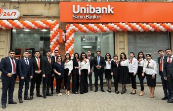 Unibank “Gəncə” filialını yeni konseptdə istifadəyə verib - FOTO