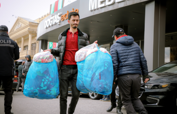 Bakıda Türkiyə üçün təşkil edilən yardım kampaniyasının ünvanı dəyişib