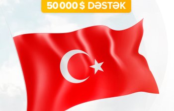 Expressbank Türkiyəyə 50 000 ABŞ dolları ianə etdi