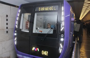 Bakı Metropoliteni xəttə yeni qatar buraxıb