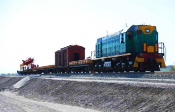 Horadiz-Ağbənd dəmir yolunun tikintisinin ikinci mərhələsi həyata keçirilir - FOTO