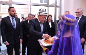 Bakıda Azərbaycan-Qırğızıstan dostluğuna həsr olunmuş tədbir keçirilib - FOTO