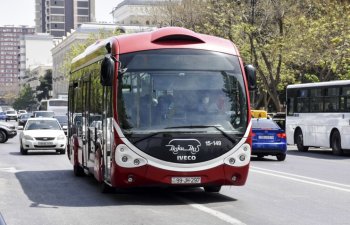 Bakıda 8 marşrut xətti üzrə avtobusların hərəkət sxemi dəyişdiriləcək