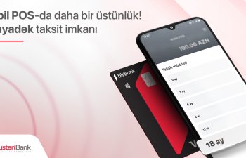 Kapital Bank-ın Mobil-POS xidmətinə yeni taksit funksiyası əlavə olundu