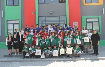 Zəngilan rayonunun Ağalı kənd orta məktəbinin şagirdləri maliyyə savadlılığı tədbirlərinə cəlb olunub - FOTO