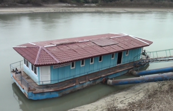 Hacıqabulda torpaq məcralı kanal beton üzlüyə alınıb - FOTO