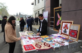 Bakı və Qəbələdə işəgötürənlərlə birgə əmək yarmarkası təşkil edilib - FOTO