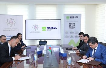 Sahibkarlığın İnkişafı Fondunda “Marsol” MMC ilə görüş keçirilib - FOTO