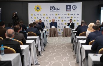 Şahin Bağırov Caspian Energy Club-ın təşkil etdiyi B2G forumunda iştirak edib - FOTO