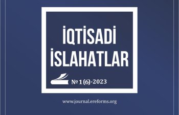 “İqtisadi islahatlar” elmi-analitik jurnalının altıncı sayı nəşr olunub