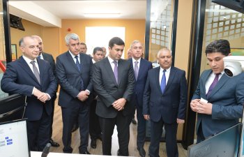 Naxçıvanda Vergi ödəyicilərinə xidmət mərkəzi istifadəyə verilib - FOTO