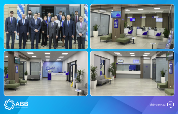 ABB-nin Hacıqabul filialı da yeni konseptdə quruldu