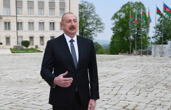 Prezident İlham Əliyev: Bu gün Azərbaycan Avrasiyada nəqliyyat mərkəzlərindən birinə çevrilib