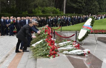 Ümummilli Lider Heydər Əliyevin 100 illiyi münasibətilə tədbir keçirildi - FOTO