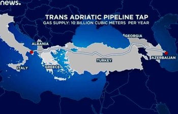 TAP-ın ötürücülük qabiliyyəti ildə 12 milyard kubmetr qaz təşkil edir