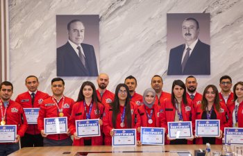 Rəşad Nəbiyev “TEKNOFEST Türkiyə – 2023”ün azərbaycanlı qalibləri ilə görüşüb - FOTO