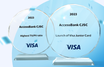 AccessBank VİSA-dan mükafat qazandı