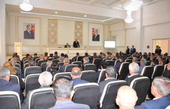 Ağdamda zona müşavirəsi keçirilib - FOTO