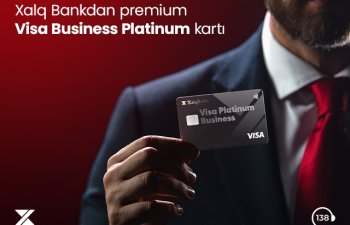 Xalq Bank Visa Business Platinum kartını təqdim edir